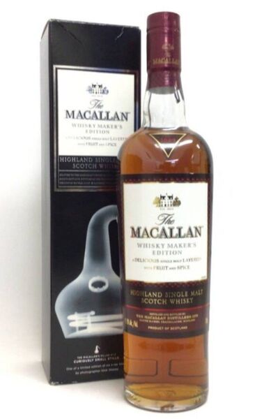 【未開栓】MACALLAN マッカラン ウイスキーメーカーズ エディション フルーツ&スパイス 7 700ml 42.8% 箱付
