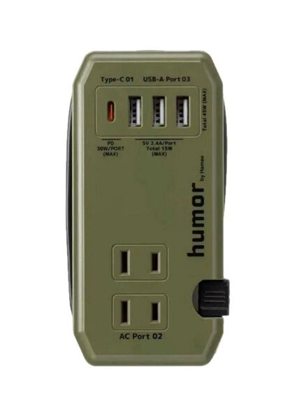 Hamee ハミィ 充電器 acアダプター Type-C USB 電源タップ PD30W対応