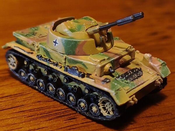 マイクロアーマー 第11弾 1/144 Ⅳ号対空戦車 クーゲルブリッツ 童友社 ドラゴン シークレット ワールドタンクミュージアム
