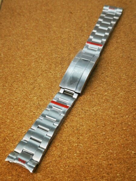 20mm SS ステンレスベルト オイスター ブレス バンド rolex 補修 修理 リプレースメント パーツ 腕時計 ウォッチ