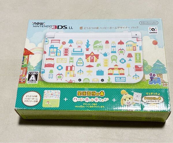 美品!Newニンテンドー3DS LL ハッピーホームデザイナー