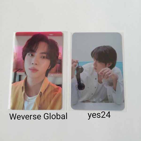 BTS PTD LIVE 特典トレカ 2枚セット JIN ジン Weverse グローバル YES24