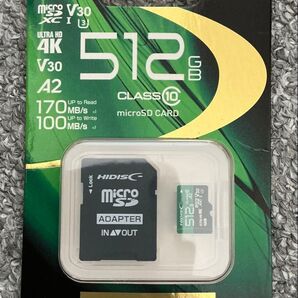 HIDISC 磁気研究所 512GB CLASS10 microSDカード SDXC