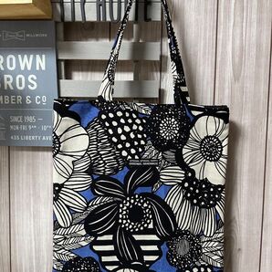 ハンドメイド☆トートバッグ☆北欧 女性 書類バッグ エコバッグにも