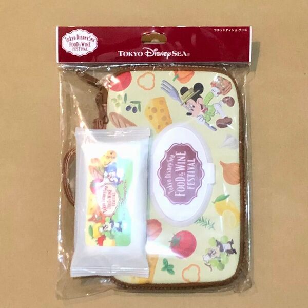 ウェットティッシュ ケース / 東京ディズニーシー フード&ワイン・フェスティバル