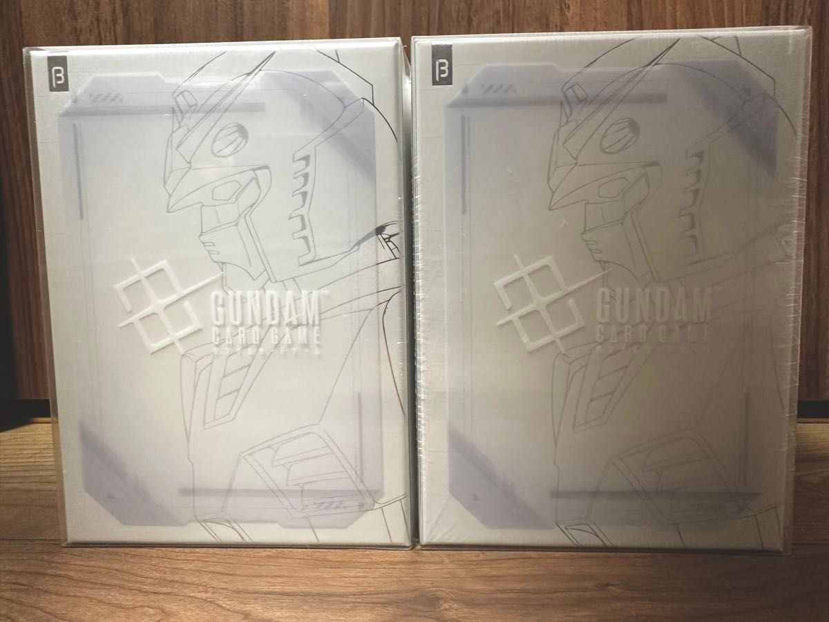 リミテッドBOX Ver β 新品未開封 シュリンク付き 2box セット ガンダムカードゲーム リミテッドボックス verβ 2箱セット 未