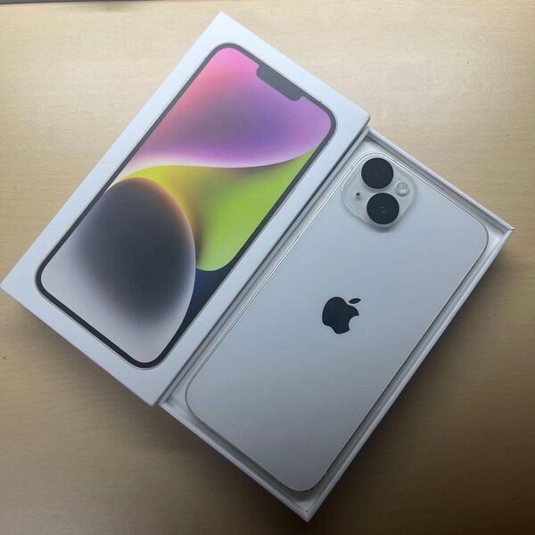iPhone14 Plus 128GB SIMフリー バッテリー最大容量87% 割れなし