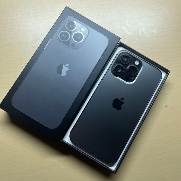iPhone13 Pro 128GB SIMフリー バッテリー最大容量100% 画面割れあり