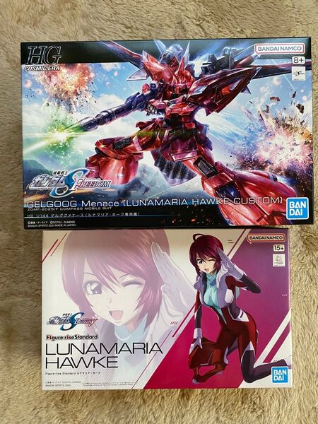 hg ゲルググメナース&Figure-rise Standard ルナマリア・ホーク