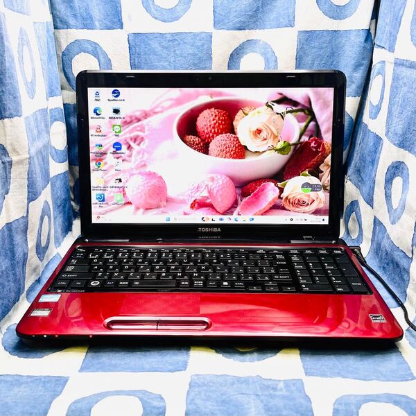 SSD240GBで快適☆高性能i5☆大人気赤ノートパソコンWindows11☆