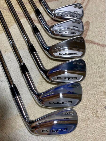 Cobra AMP CELL PRO アイアン N.S PRO MODUS3 TOUR 120 S 6本セット