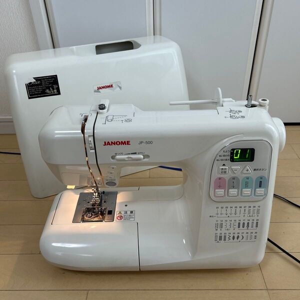 ジャノメ JP-500 843型 コンピューターミシン本体