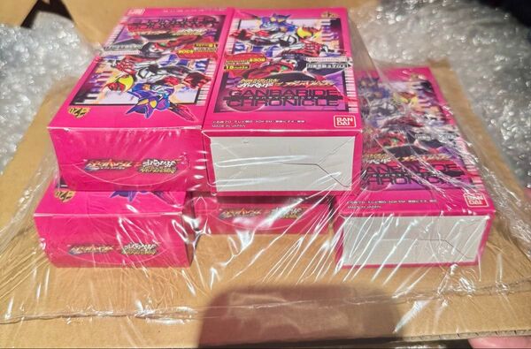 【24時間以内配送】ガンバレジェンズ ガンバライドクロニクル 5BOX 新品未開封