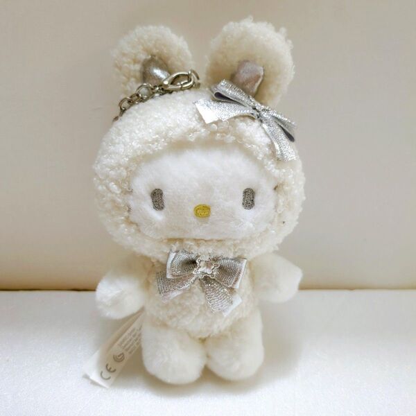 サンリオ ふわふわスノーラビット ハローキティ キティちゃん ぬいぐるみ マスコット