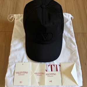 新品未使用 VALENTINO ヴァレンティノ Vロゴ シグネチャー ベースボールキャップ 58(Mサイズ相当)
