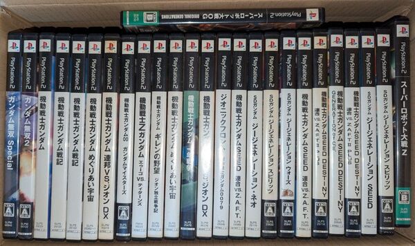 PS2 ソフトまとめ売り ガンダム スーパーロボット大戦 未検品【GS】