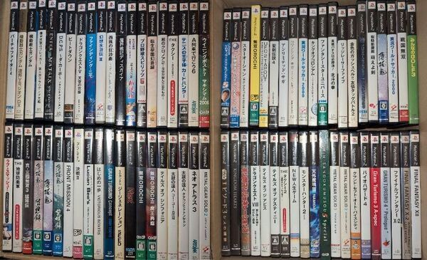 PS2ソフト まとめ売り 約80本 【76】