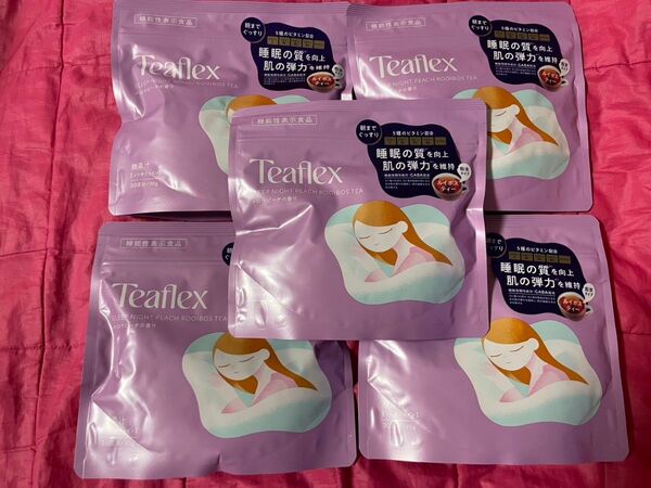 Teaflex ティーフレックス ルイボスティー 90g 5袋セット 新品未開封