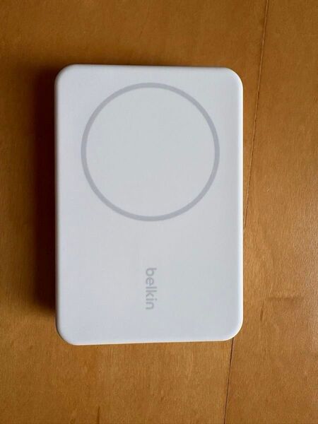 ベルキン Belkin MagSafe対応 ワイヤレス モバイルバッテリー 3C対応 5000mAh(7.5W)
