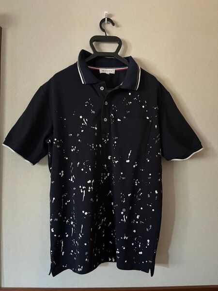 THE SHOP TK タケオキクチペイント柄 ポロシャツ XL 半袖ポロシャツ