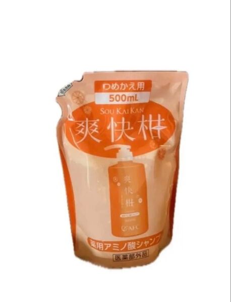 爽快柑 薬用アミノ酸シャンプー 詰め替え 500ml