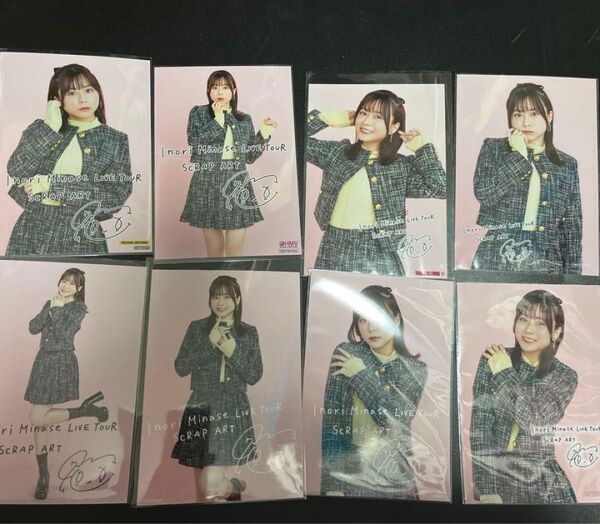 水瀬いのり ブロマイド 生写真 Inori Minase LIVE TOUR SCRAP ART