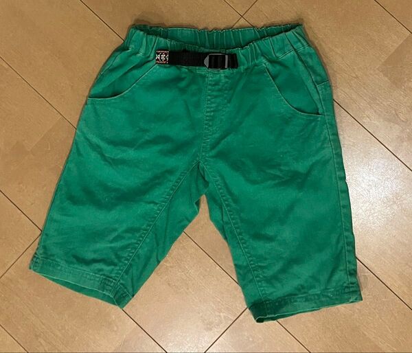 グローバルワーク キッズ ハーフパンツ XL(120〜130)グリーン