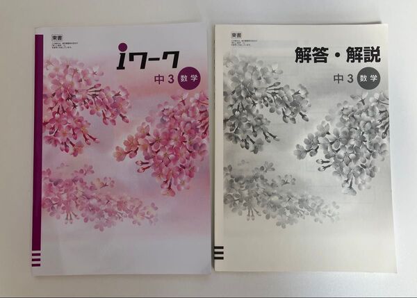 中学3年 数学 iワーク 問題集 解答・解説 2冊セット 東京書籍