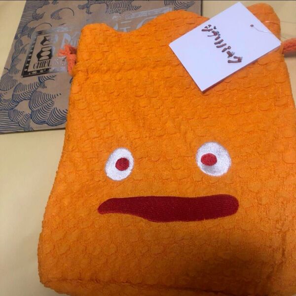 ハウルの動く城 カルシファー 巾着 ジブリパーク
