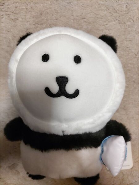 自分ツッコミくま 韓国版 NONGDOMGOM ぬいぐるみ パンダかぶりくま
