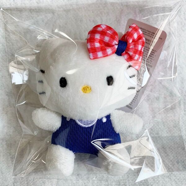 韓国限定 ハローキティ ぬいぐるみ キーホルダー キーリング チャーム ネイビー サンリオ マスコット Hello Kitty