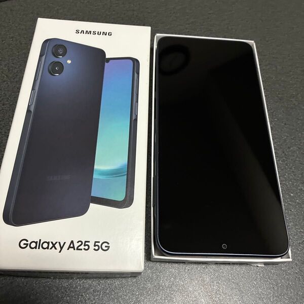 Galaxy A25 5G SC-53F 6.7インチ メモリー4GB ストレージ64GB ブラック ドコモ