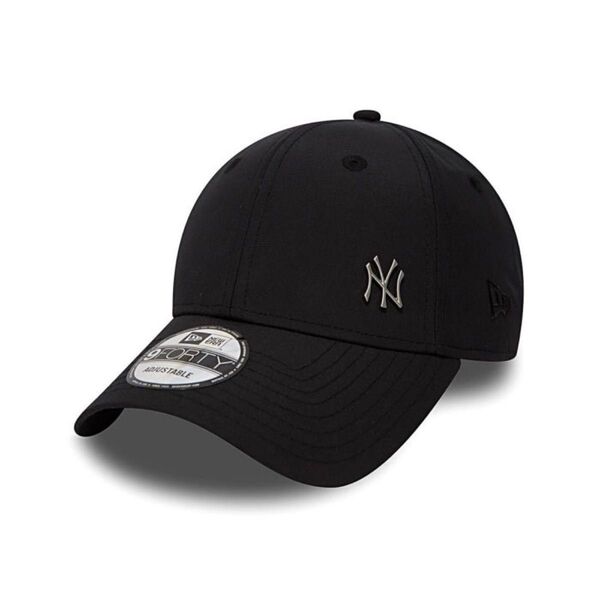 a40 NEW ERA ニューエラ ヤンキース NY MLB キャップ 帽子 ユニセックス ワンサイズ メタルロゴ 黒 ブラック