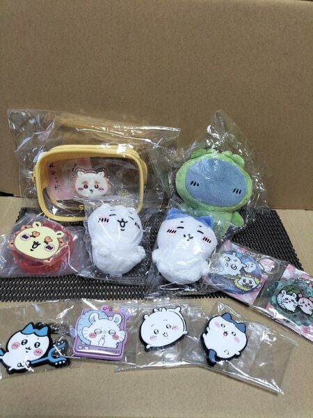 ちいかわ マスコット クリアポーチ ラバーかマグネット グッズまとめ売り