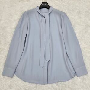 theory luxe セオリーリュクス ボウタイブラウス 長袖 とろみ 手洗い可能 23年モデル 36 JENS MARVINE