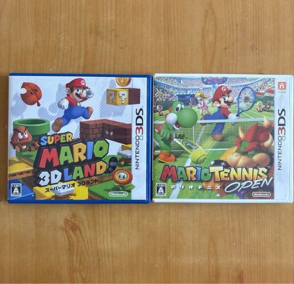 スーパーマリオ 3Dランド & マリオテニス オープン 2本セット