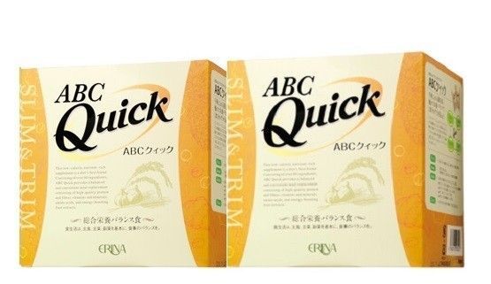 エリナ ABCクイック 2個 たんぱく質 食物繊維 22種の ビタミン ミネラル 賞味期限2026年11月以降