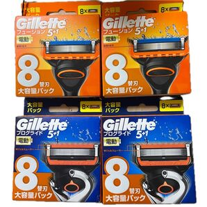替刃 Gillette 電動タイプ 計4個セット