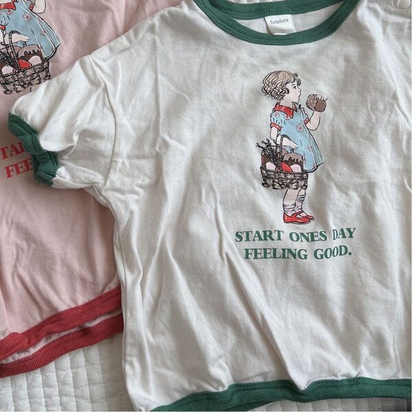 フタフタ Tシャツ 80cm