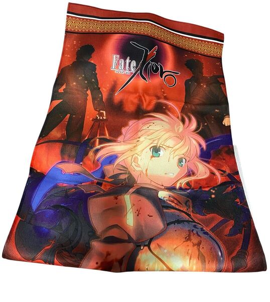 特価 Fate/Zero マイクロファイバークロス セイバー アルトリア 衛宮切嗣 言峰綺礼 当時物 タペストリーなどに