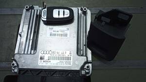  Audi A5/ Audi A4/ engine computer -+ key +IG starter switch /8K0907115P/CDNC/76000km