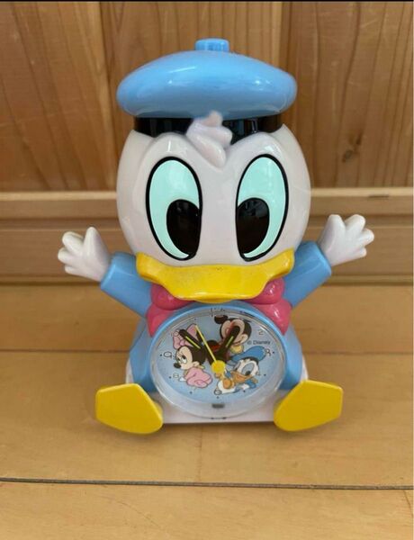 ドナルドダック 目覚まし時計 レトロ ディズニー Disney