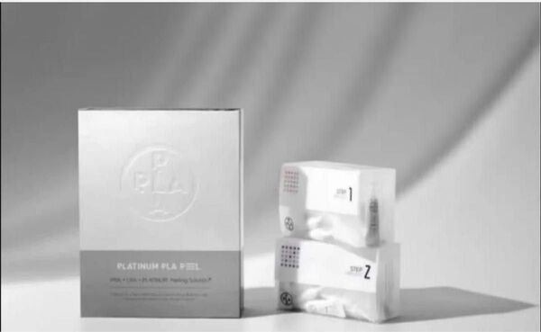 新品未使用 PLA PLATINUM PEEL ・1剤3ml×5・2剤3ml×5ララパック1枚3,300円とおまけ付