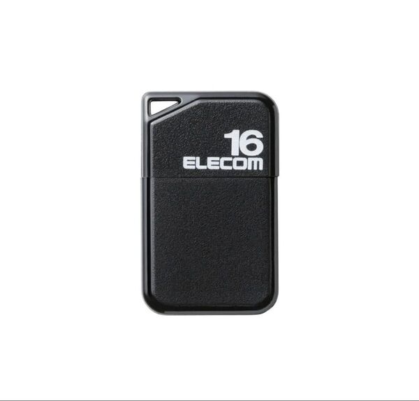 ELECOM USBメモリ 16GB MF-SU2Bk16GBK ブラック エレコム 極小