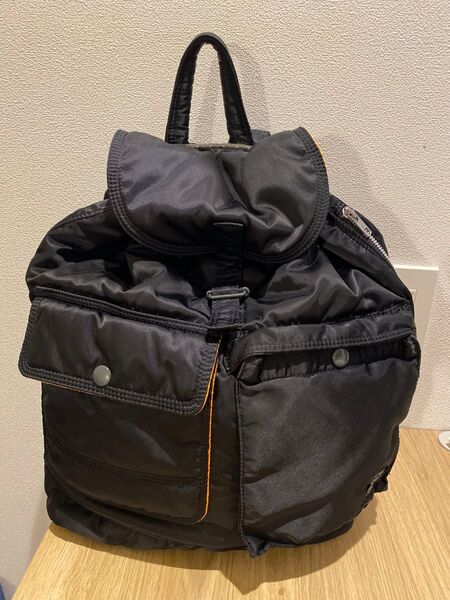美品 吉田カバン ポーター タンカー リュック バックパック 黒 ③