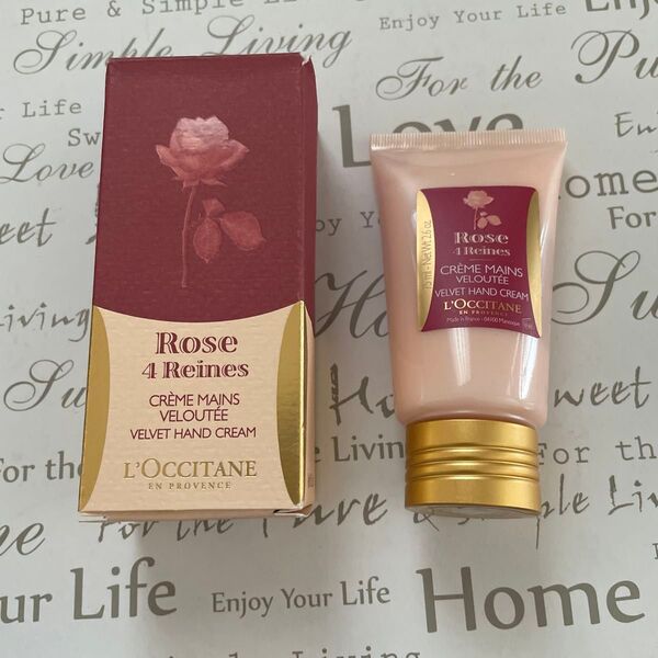 【新品未使用品】L'Occitane Rose 4 Reines ハンドクリーム 75ml