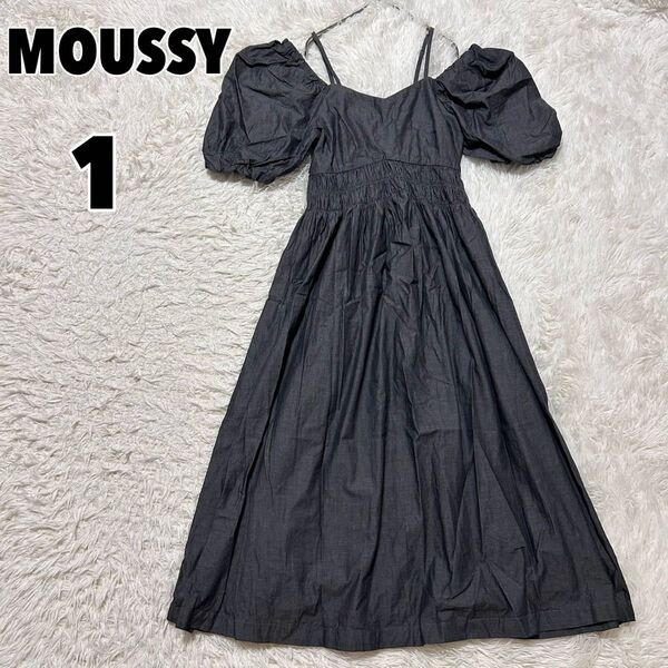 MOUSSY マウジー (1) 2wayバルーンスリーブドレス ワンピース