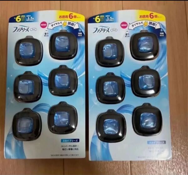 ファブリーズ 車用 イージークリップ 消臭芳香剤 スカイブリーズ 12個 クルマ 車