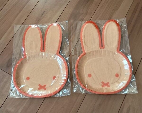miffy ミッフィー ペーパープレート 紙皿 2セット