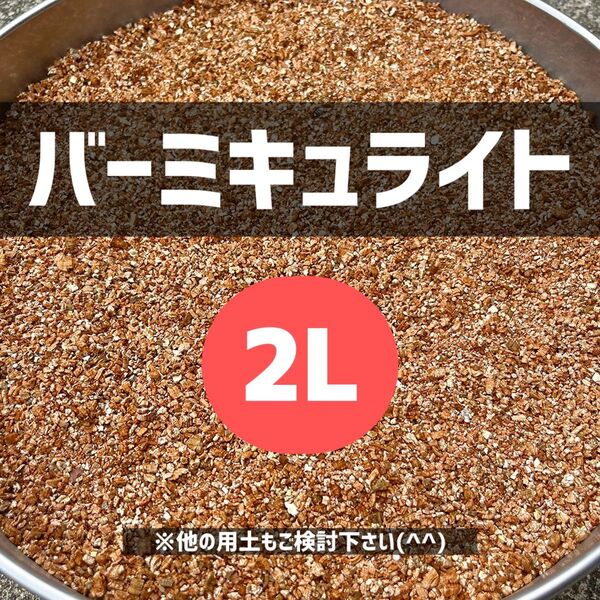 土壌改良材 バーミキュライト 2L 保水性 無菌性 断熱性 保肥性